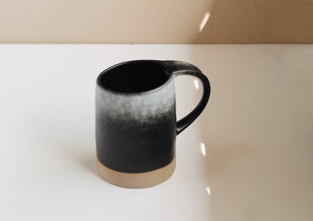 كوب قهوه بمقبض كبير