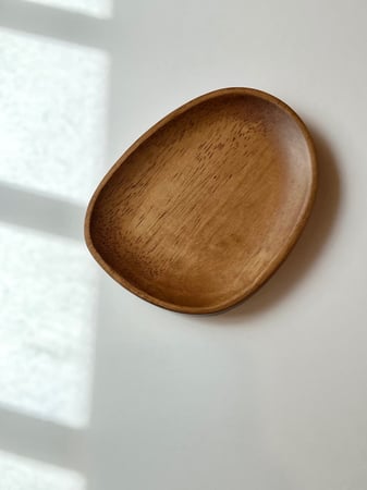 صحن خشب - صغير