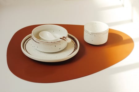 طقم تقديم عشاء سيراميك