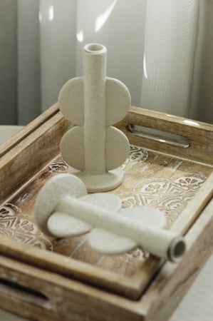 حامل شمعة فقاعة مزدوجة