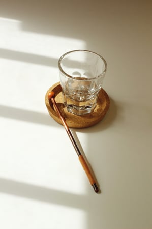 ملعقة تحريك خشب