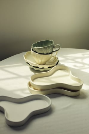 صينية تقديم سراميك