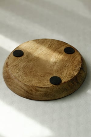 صحن خشب فاخر