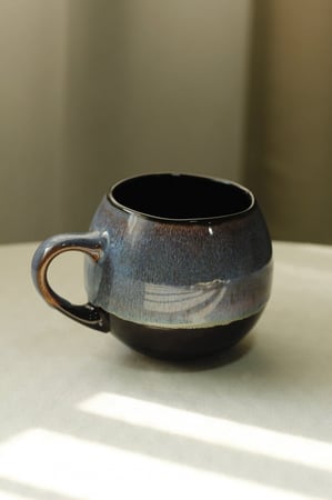 Handmade ceramic mug
