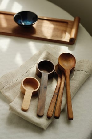 ملعقة خشب طبيعي 100٪