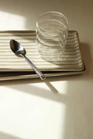 صينية ديكور خزف