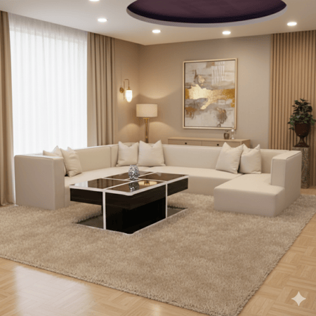 طقم كنبة هاي لوك برو -2 (يباع بالمتر)