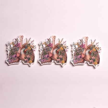 ملصق الرئتين
