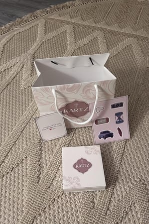 مسبحة KARTZ أزرق بشفاف