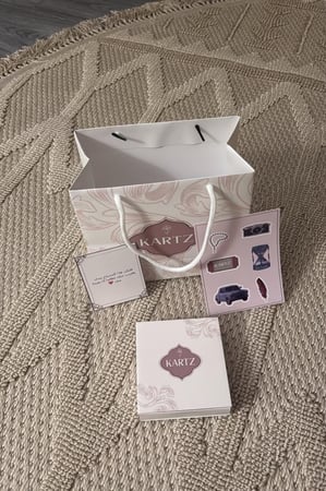 مسبحة KARTZ بني بشفاف