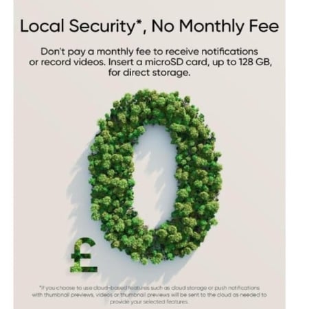 كاميرا أمنية داخلية تدعم الدوران بزاوية 360 درجة