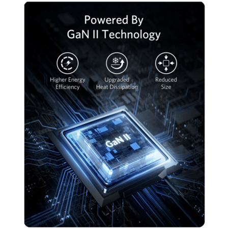 شاحن جداري أنكر USB-C نانو2 30 واط باللون الأسود