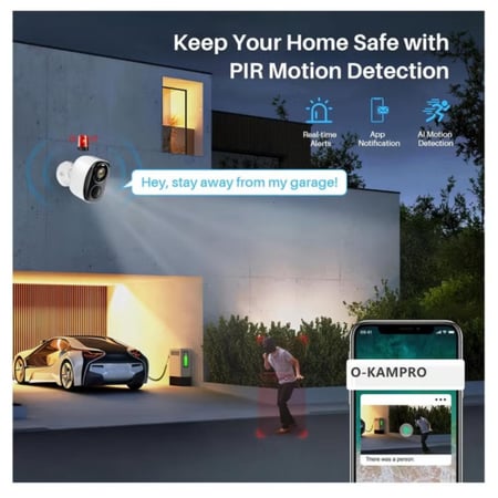 كمرا لاسلكية مقاومه للمطر