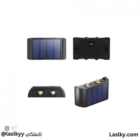 مصباح جداري ع الطاقة الشمسية