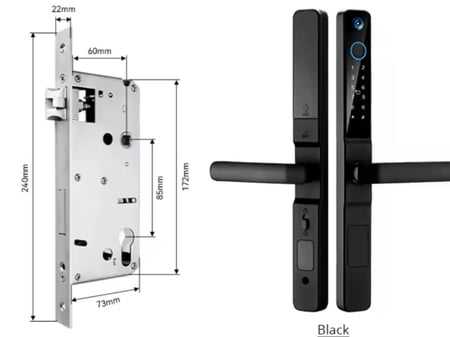 قفل ذكي نحيف لجميع الابواب