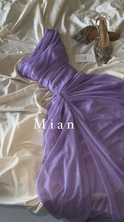 فستان راما بنفسجي