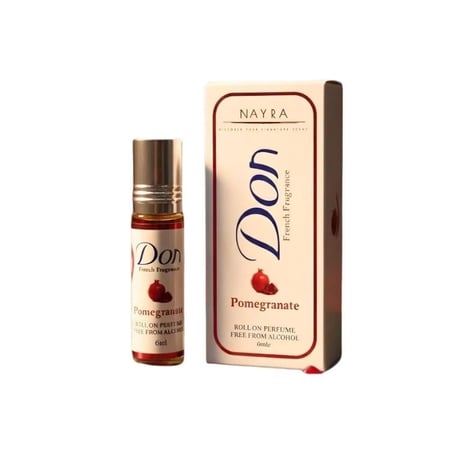 درزن عطر دون بالرمان من نايرا رول اون -6 مل(12حبة)
