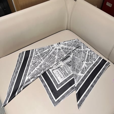سكارف ديور خريطه باريس