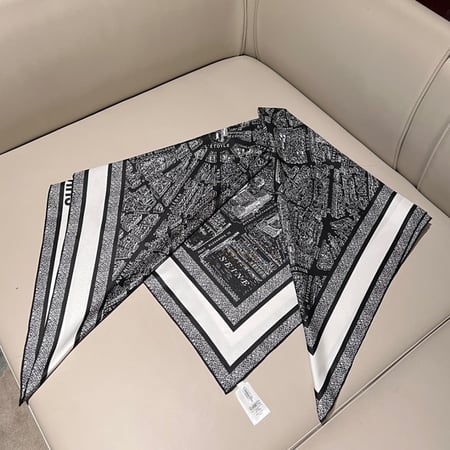 سكارف ديور خريطه باريس
