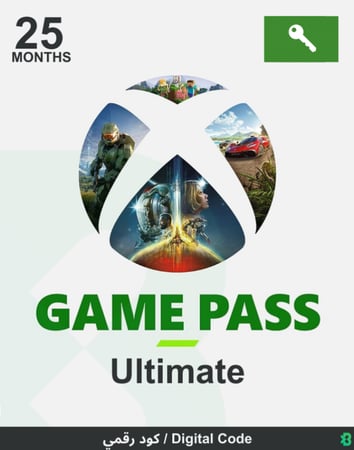 كود رقمي | اشتراك اكس بوكس قيم باس التمت 25 شهر / سنتين + شهر Xbox/PC