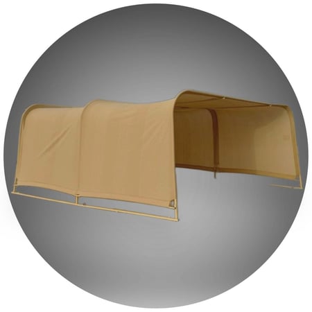 مظلة سيارة مزدوجة