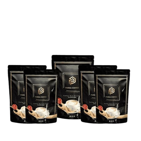 بكج قهوة بارسا مع الجنسنج - 5 باكيت