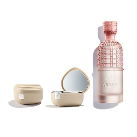 مجموعة بينك كوين مع باودر روز عساف