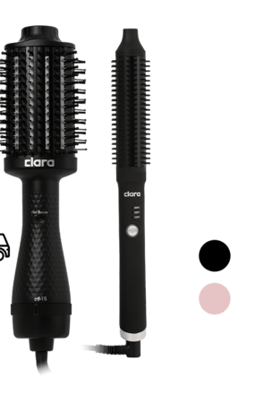 الاستشوار المطور والفرشاة النحيفة كلارا