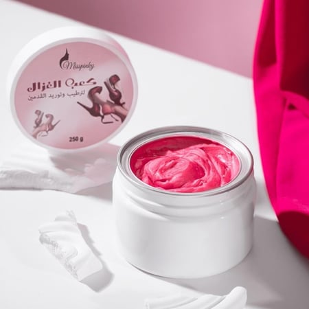 كريم كعب الغزال للقدمين