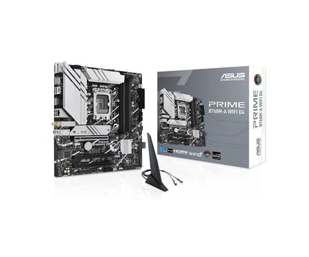 لوحة ام اسوس برايم MOTHER BOARD ASUS PRIME B760 M-A WIFIDDR5