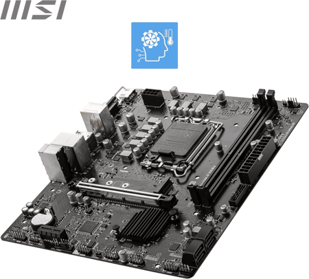 لوحة ام ام اس اي MOTHER BOARD MSI H610 M-E DDR4