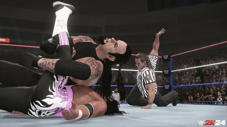 لعبة مصارعة WWE 2K 24 - بلاي ستيشن 4 (إصدار المملكة العربية السعودية) -  WWE 2K 24  PS5