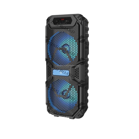 سماعات ومكبر صوت لاسلكية GTS-1701 - اسود - Wireless Speaker