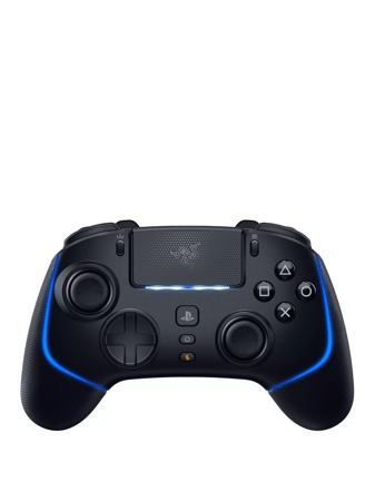 يدات تحكم الألعاب اللاسلكية (مستخدم) ريزر ولفرين برو أسود  Razer Wolverine V2 Pro Black لأجهزة PlayStation 5 / PC ، وأزرار الحركة Mecha-Tactile ، و 8-Way Microswitch D-Pad ، و HyperTrigger ، و 6 أزرار قابلة لإعادة التشكيل ، و Chroma RGB