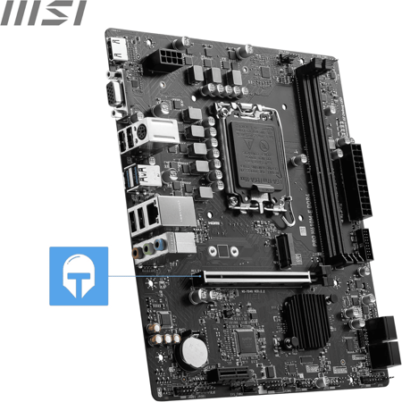 لوحة ام ام اس اي MOTHER BOARD MSI H610 M-E DDR4