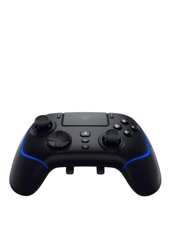 يدات تحكم الألعاب اللاسلكية (مستخدم) ريزر ولفرين برو أسود  Razer Wolverine V2 Pro Black لأجهزة PlayStation 5 / PC ، وأزرار الحركة Mecha-Tactile ، و 8-Way Microswitch D-Pad ، و HyperTrigger ، و 6 أزرار قابلة لإعادة التشكيل ، و Chroma RGB