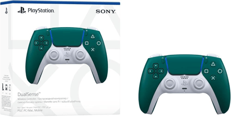 يد تحكم بلاي ستيشن 5 - ابيض اخضر