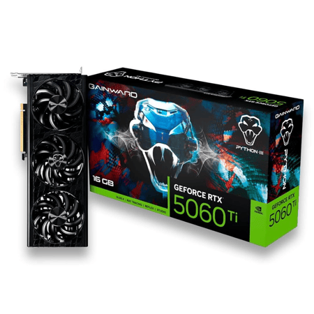 كرت شاشة Gainward GeForce RTX™ 5060 Ti Python III 16GB