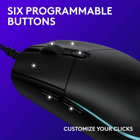 Logitech G203 Lightsyncر
