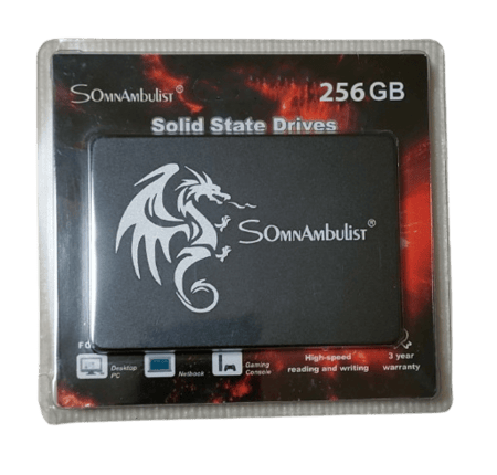 هارد Somnambulist SSD داخلي سعة 256GB سريع للأجهزة ايوس AYOS