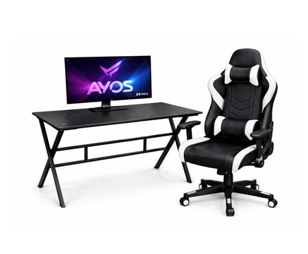 بكج سيت اب شاشة 24inch 120Hz,طاولة, كرسي