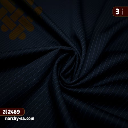 قماش مقلم كحلي غامق