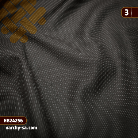 قماش مقلم تيتانيوم منقط