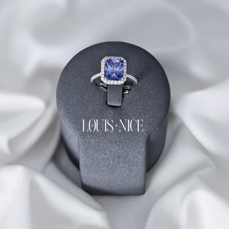 خاتم زركون متعدد الالوان