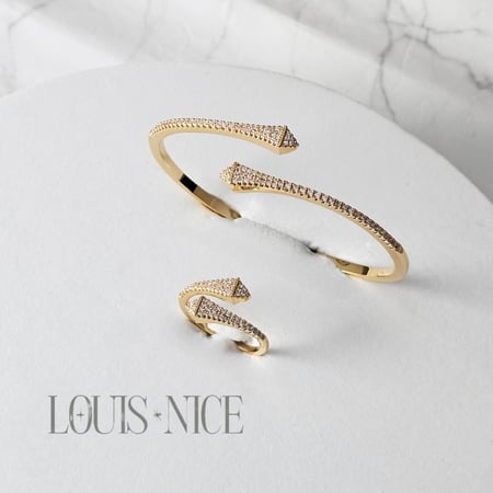 اسوارة مع  خاتم زركون