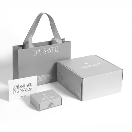 شوكر زركون فضي مع الحلق