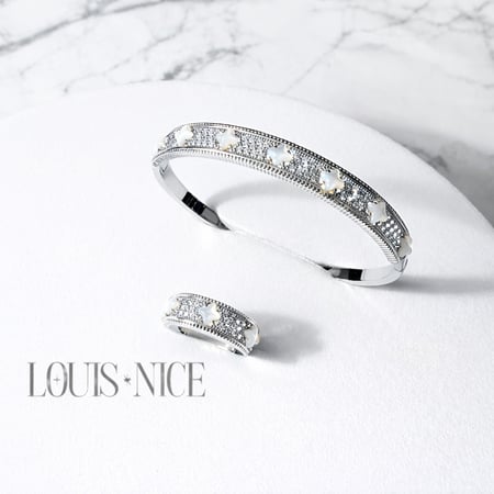 اسوارة مع خاتم زركون