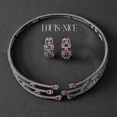 طقم شوكر زركون