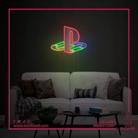 شعار بلايستيشن نيون