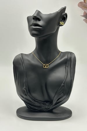 سلسال مع حلق فلانتيو بدون ملحقات